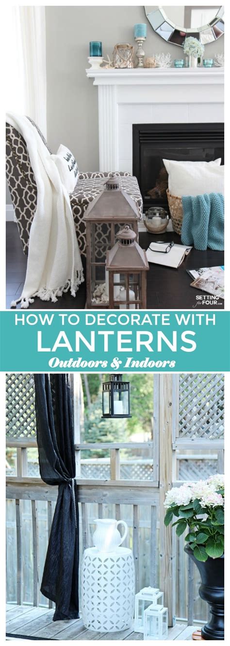 Lantern decoration ideas are sure to provide plenty to gab about, for both your walls and the people bustling about inside! Decorating with Lanterns - Outdoor and Indoor Ideas ...