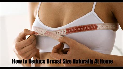 How To Reduce Breast Size Naturally At Home Youtube
