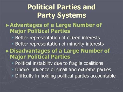 Political Parties And Electoral Systems Political Parties