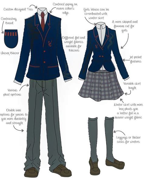 10 Uniforme De Colegio Dibujo