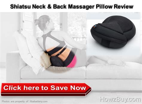 Shiatsu Neck And Back Massager Pillow With Heated Balls Review