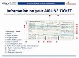 Photos of Airline Ticket Class Codes