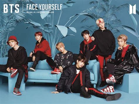 The south korean boy band released photos: Confira as fotos do novo álbum do BTS, "Face Yourself ...