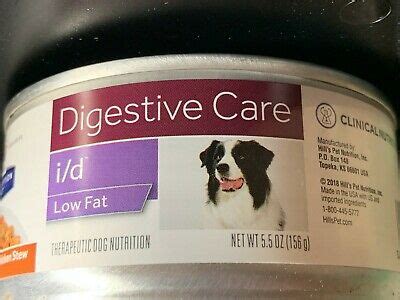 Hill's™ nutritionists & veterinarians developed hill's™ prescription diet™ i/d™ low fat clinical nutrition especially formulated to support your dogs digestive please consult your veterinarian for further information on how our hill's™ prescription diet™ foods can help your dog to continue to enjoy a. Hill's I/D Digestive Care LOW FAT Original Canned Dog Food ...