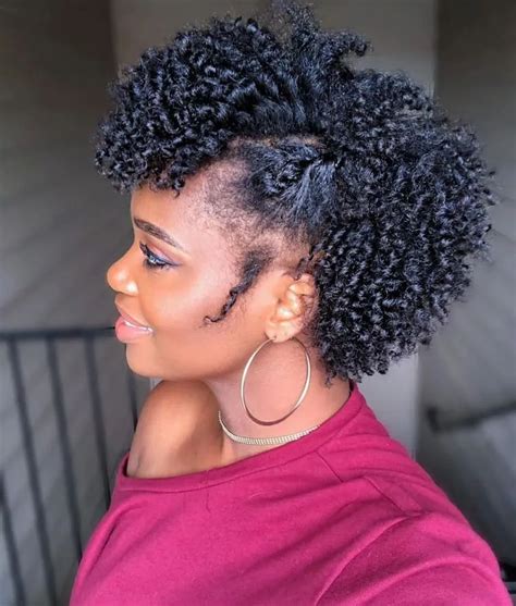 20 Fabulous Natural Short Hairstyles For Black Hair To Try Out This