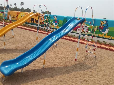 Multicolor Frp Playground Wave Slide At Best Price In Hyderabad Id