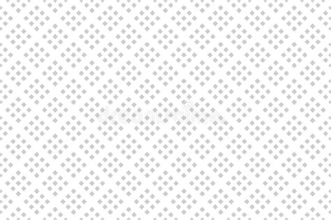 Seamless Dots Pattern White Geometric Background Stock Vector