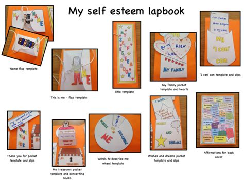 My Self Esteem Lapbook Item 124 Elsa Support