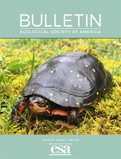 The Bulletin Of The Ecological Society Of America Vol 103 No 2