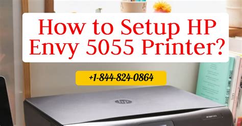 How To Setup Hp Envy 5055 Printer Printer Setup Hp Printer