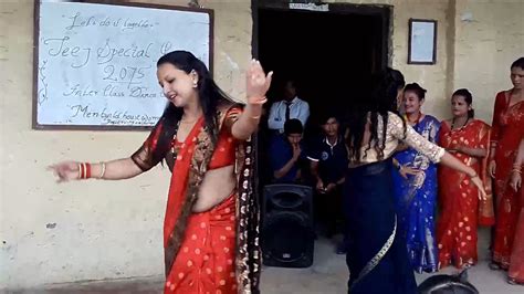 Nepali Teacher Hot Navel Show While Dancing In Red Saree Mkv Snapshot 00 34 004 — Postimages