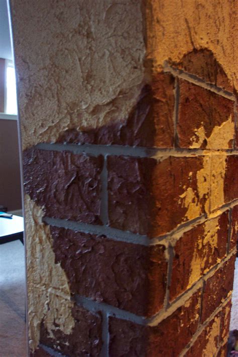 Faux Brick Plaster Faux Brick With Break Away Plaster Brick Accent