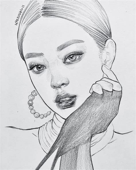 How To Draw Korean Faces At How To Draw