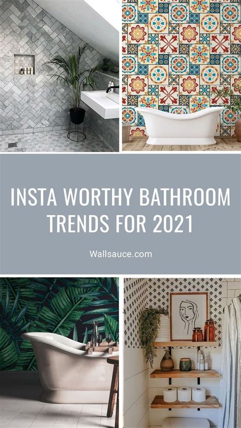 The Insta Worthy Bathroom Trend For 2021