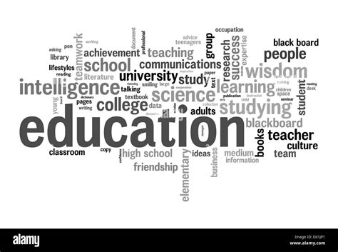 Word Cloud Black And White Stock Photos And Images Alamy
