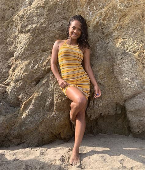 Your beach body is whatever body you bring to the beach! Christina Milian The Fappening Bikini Hot Ass | #The Fappening