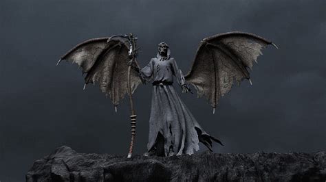 Winged Reaper Grim Reaper Death Winger Hd Wallpaper Peakpx