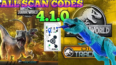 Jurassic World Dinotrackers 2023 Facts App Scan Codes Update All Dinosaurs Electronic Real T Rex