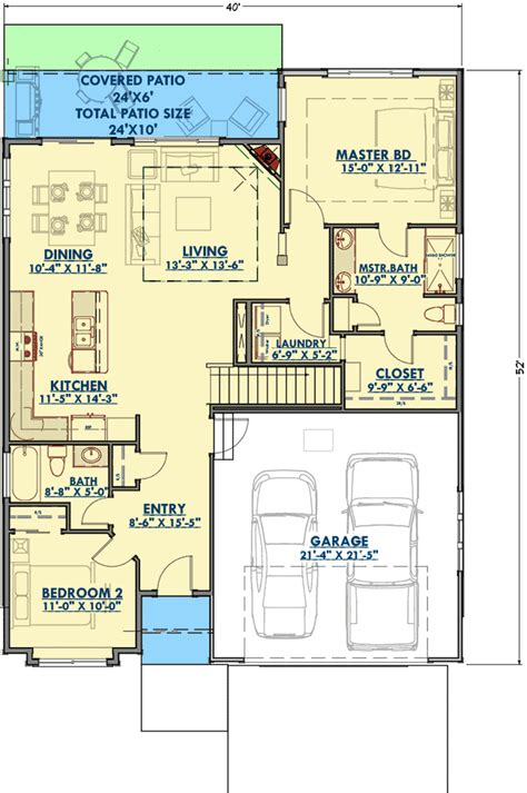 Plan 64437sc Cozy Bungalow With Optional Finished Lower Level