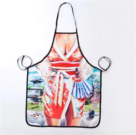 Freeshippinghot Woman Apron Funny Cooking Baking Party Aprons In Aprons From Home And Garden On