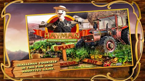 Play hidden object games, unlimited free games online with no download. Free Hidden Object Game - Hay Man - Find 400 new hidden ...