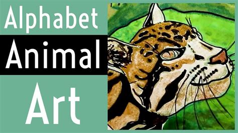 Toddlers & preschoolers love the alphabetimals. Alphabet Animal Art - Letters O and P - YouTube