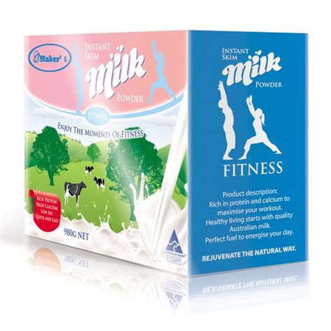 Create A Stunning Package For Fitness Milk Powder Product Packaging