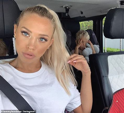 Tammy Hembrows Son Wolf Poses For An Adorable Snap After He Complained About Her Constant
