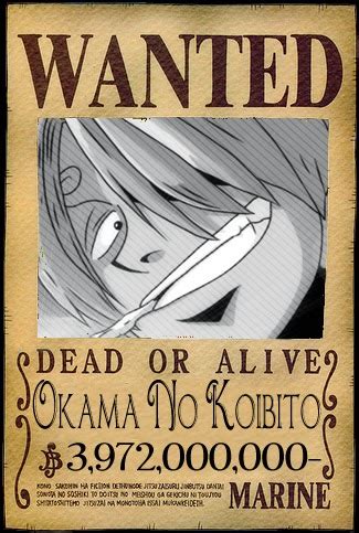 This should be usopp's wanted poster because he's the captain! List Wanted / Buronan Poster ( One Piece Battle Indonesia )
