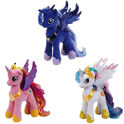 Ty My Little Pony Princess Celestia Cadance And Luna Set Walmart