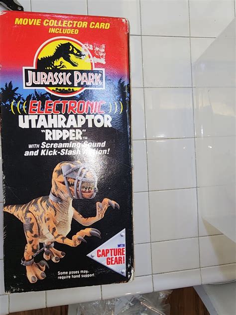 Mavin Vintage Kenner Jurassic Park Electronic Utahraptor Ripper 1994 NIB