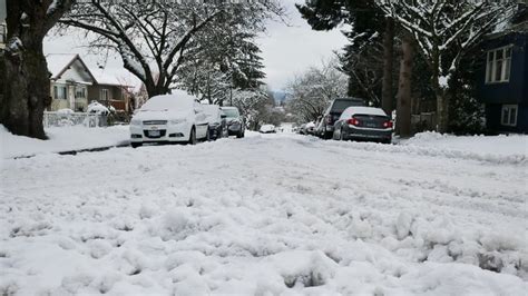 Snow Brings School Closures Transit Delays Across Metro Vancouver