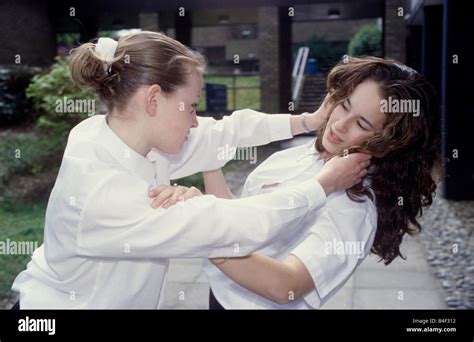 2 Teenage Girls Fighting Stock Photo Alamy