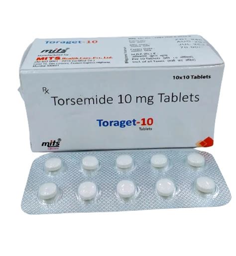 Torsemide Mg Tablet At Rs Stripe Cardiovascular Medicine In Panchkula ID
