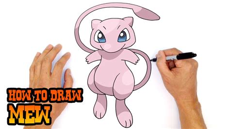 Como Desenhar O Mew Fácil E Rápido Desenhos De Pokémon Mestre Pokemon