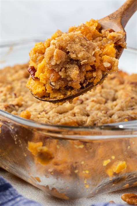 Sweet Potato Crunch Casserole State Of Dinner