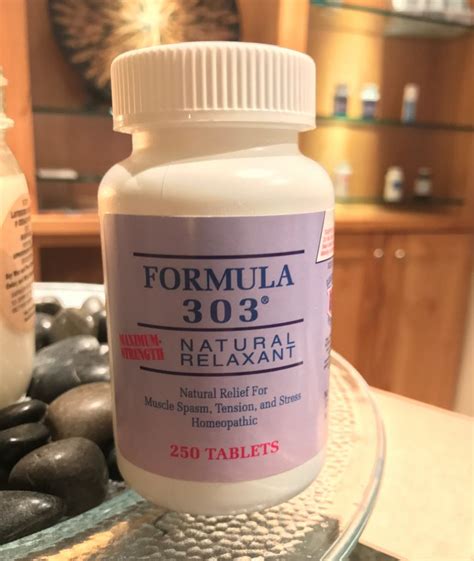 Formula 303 All Natural Muscle Relaxant At Auth Chiropractic And Vitality