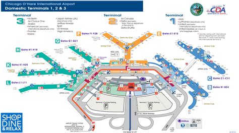 Delta Seatac Terminal Map