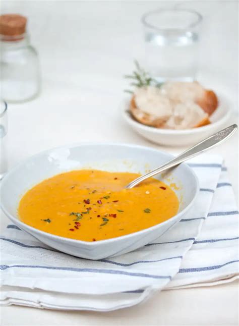 Curried Coconut Carrot Soup Recipe Carrot Soup Food Recipes Soup