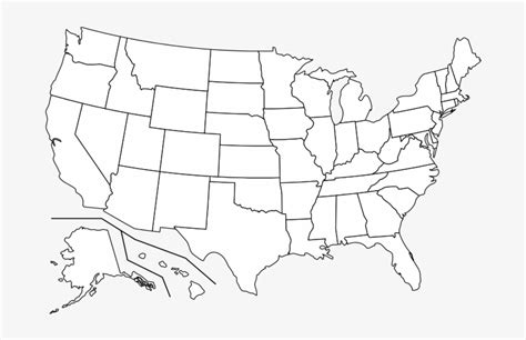 R Transparent Us States Map High Resolution Blank Us Map Transparent