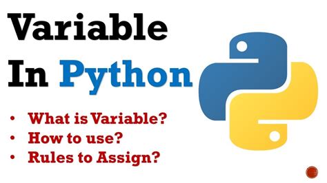 Variables In Python How To Assign And Rules For Assigning Variables
