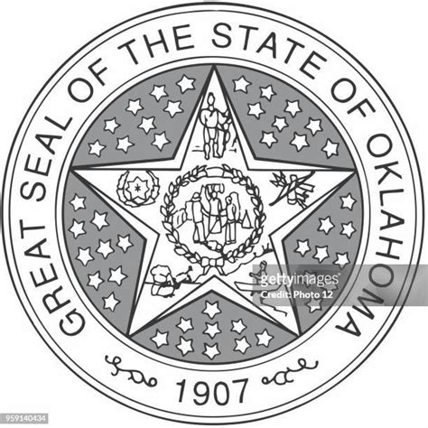 Oklahoma State Seal Photos And Premium High Res Pictures Getty Images