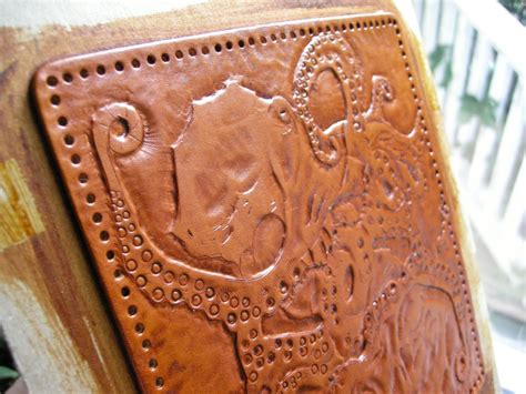So i thought i'd share how i make our hand carved signs. Leather Carving 101 | Lab Notes