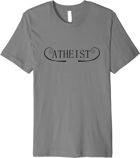 anti religion atheist atheism premium t shirt clothing shoes and jewelry