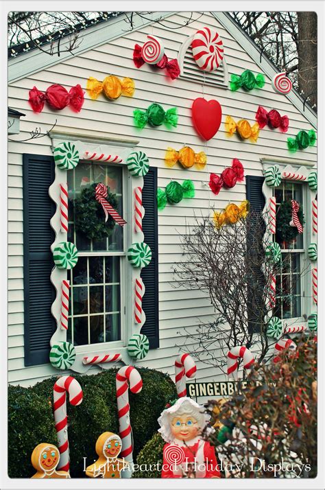 At the supermarket around the corner. Candy Cottage. So cool! | Christmas decorations, Candy ...