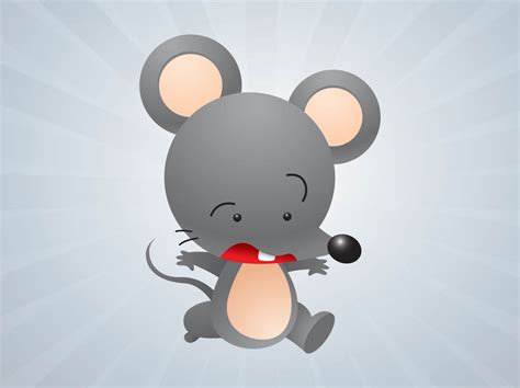 Cartoon Vector Mouse Vector Art And Graphics