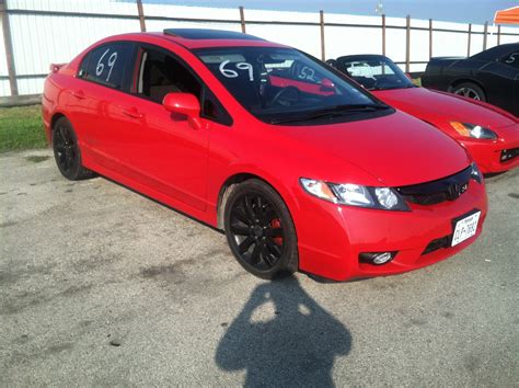 Honda Civic Coupe Red