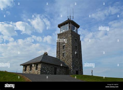 An Observation Tower On Quabbin Hill Along The Quabbin Reservoir In