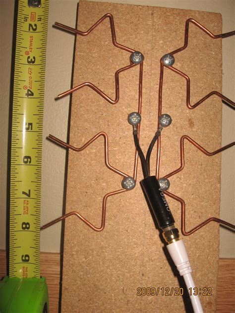 So keep doing that washing your hands thing. Mayhem Creations - DIY Fractal Antenna