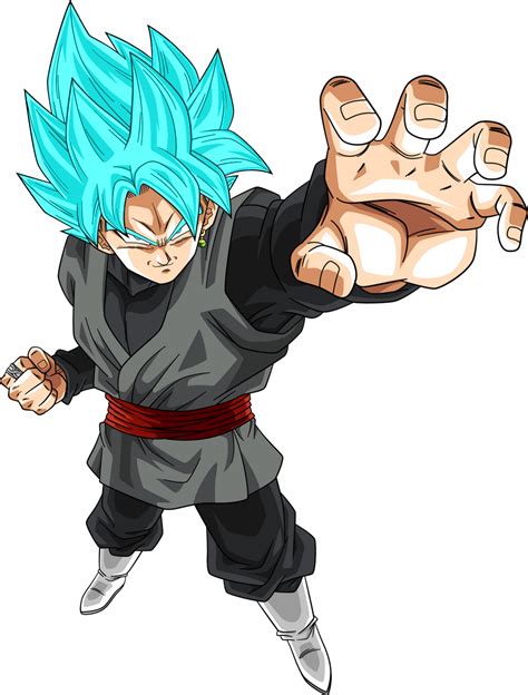 Goku Black Super Saiyan Blue By Snapbackkid23 On Deviantart